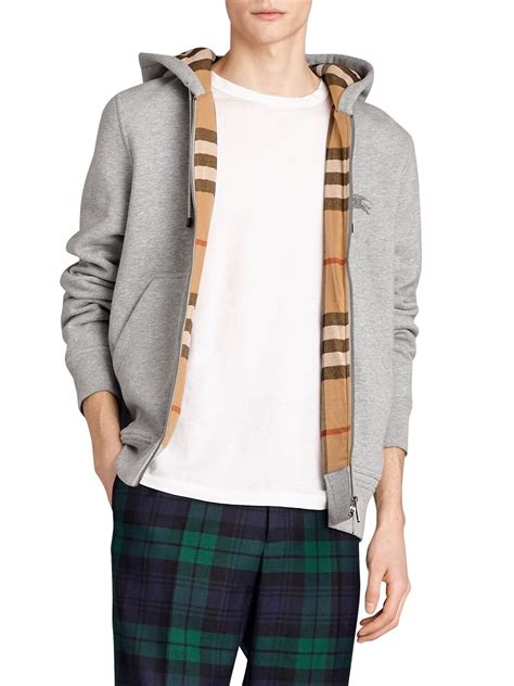 burberry pullover mens|heavy weight hoodie burberry.